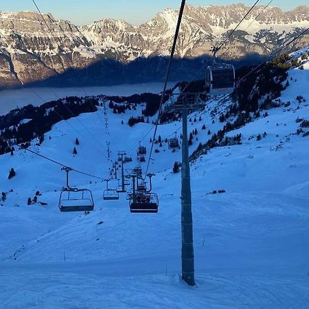 Schoene Wohnung In Unterterzen Am Schoenen Walensee Bagian luar foto